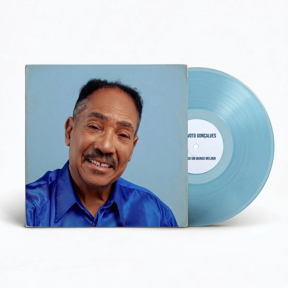Sonhando um Mundo Melhor by Voto Gonçalves, sleeve and vinyl record